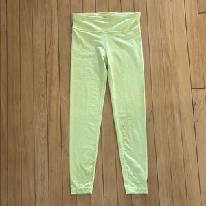 Nike Lime Green Leggings Soft and Stylish